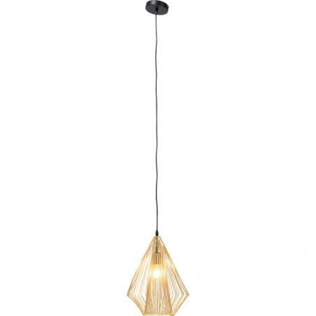 Lampadario Modo Wire oro s