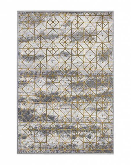 Tappeto Gold geometric 195X280