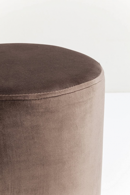 Pouf cherry brown e oro